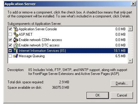 setting up ftp server using iis