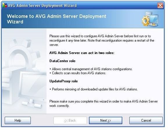 Admin Server Deployment Wizard