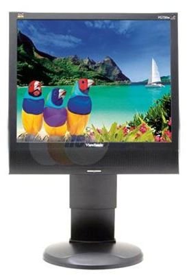 ViewSonic VG730m 17 inch monitor raised height