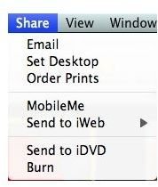 Sharing Photos and Movies Through iPhoto and MobileMe