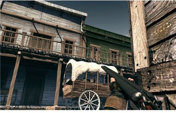 Call of Juarez: Bound in Blood - The Action is All Around You After You Capture the Gatling