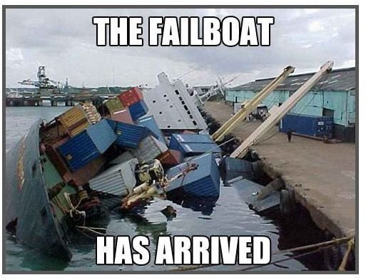 failboat arrival