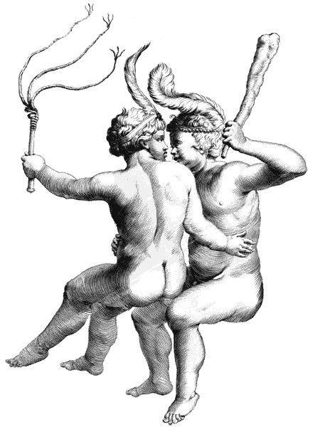 Mythological image of Gemini