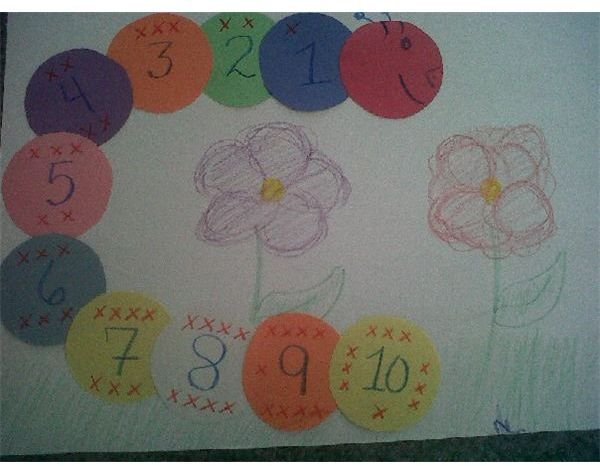 Preschool Numbers Craft