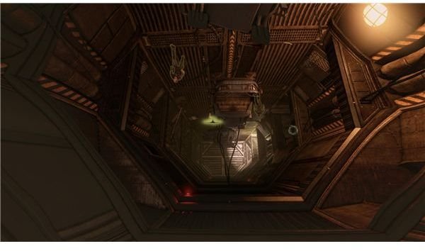 Aliens vs Predator Alien Ceiling