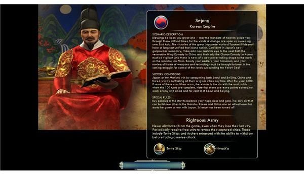 Civilization V: Scenario Pack Korea Downloadable Content