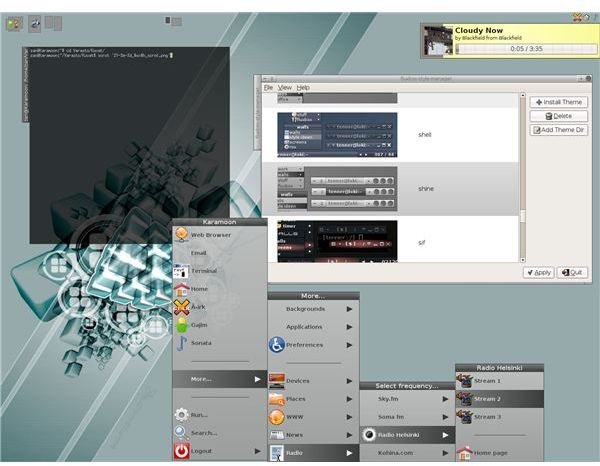 Fluxbox Desktop