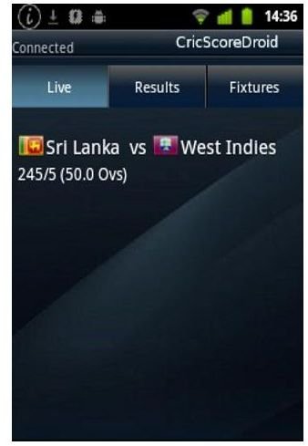 CricScoreDroid: Best Android Cricket App