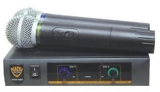 Nady DKW-DUO Dual Channel VHF Hand-Held Microphone System