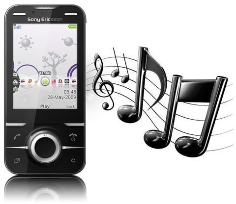 Sony ericsson Yari music notes