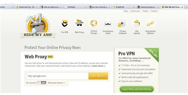 How to Use HTTPS Proxy Sites for Fun and Profit