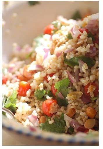 brown rice salad