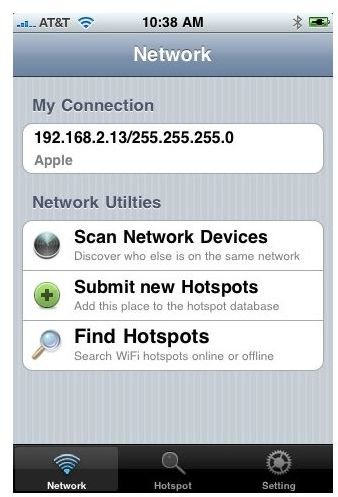 WiFi Plus iPhone App