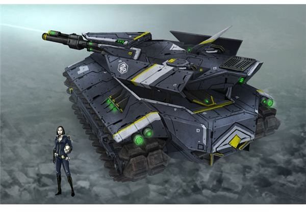 End Of Nations Tank Concept Art