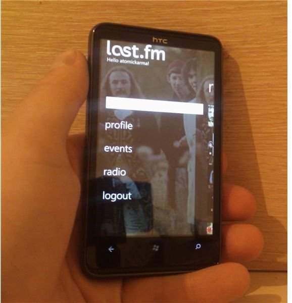 last.fm for Windows Phone 7