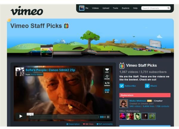Vimeo gets less traffic but has more features than YouTube.