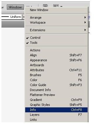 How to Locate a Position in Adobe Illustrator