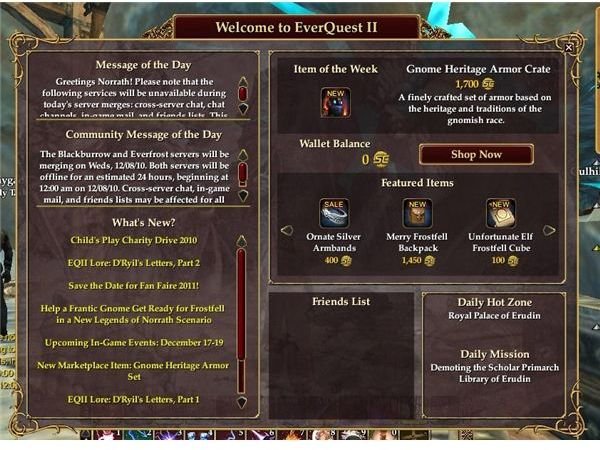 Everquest 2 Extended Station Store 