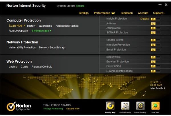 Norton Antivirus Internet Security 2007 Lexus