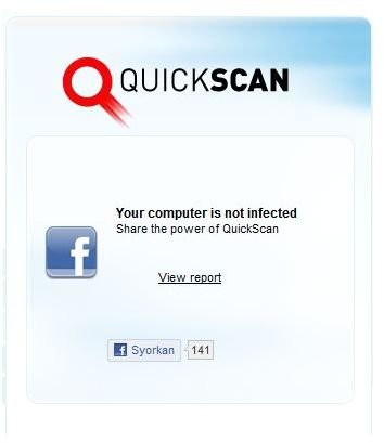 BitDefender QuickScan