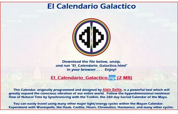 Mayan Calendar Gaianaxos