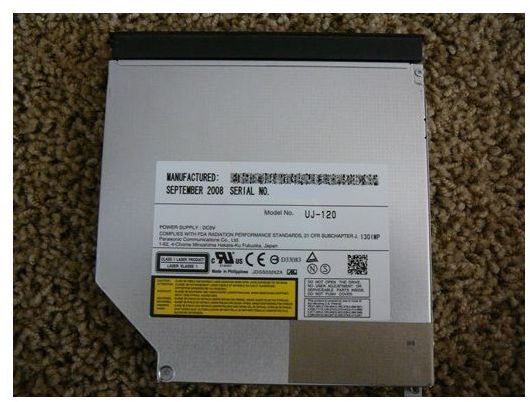 Connecting a Tablet PC with Blu-Ray Drive