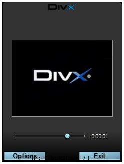 DiVX mobile player pic