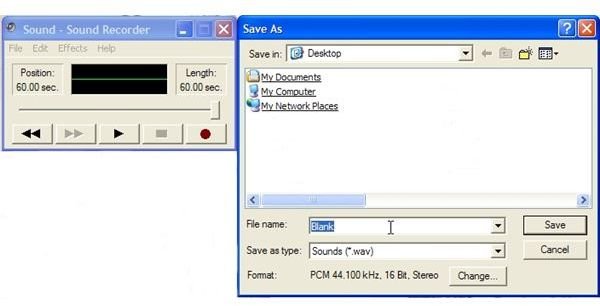 sound recorder windows xp download