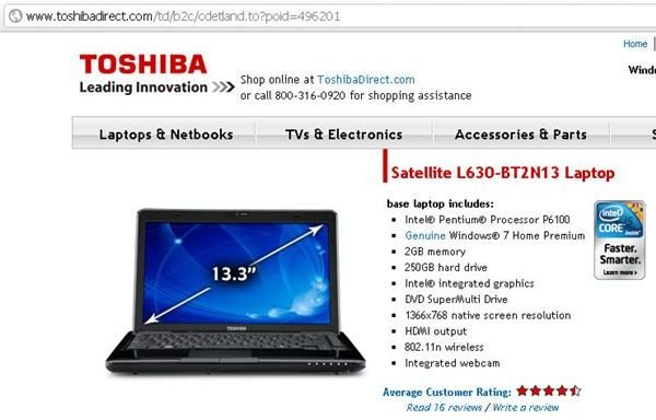 Find Toshiba 13 Inch Laptop Computers to Fit Your Briefcase and Life