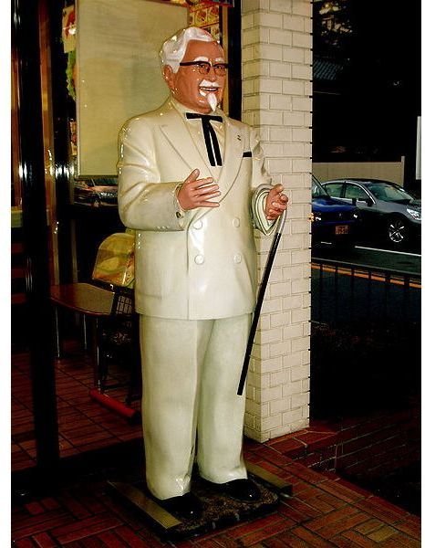 Colonel Sanders in Japan