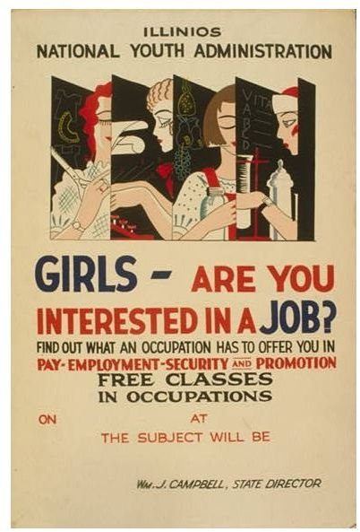 NYA Poster Illinois 1937