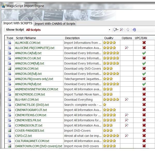 eXtreme Movie Manager Features