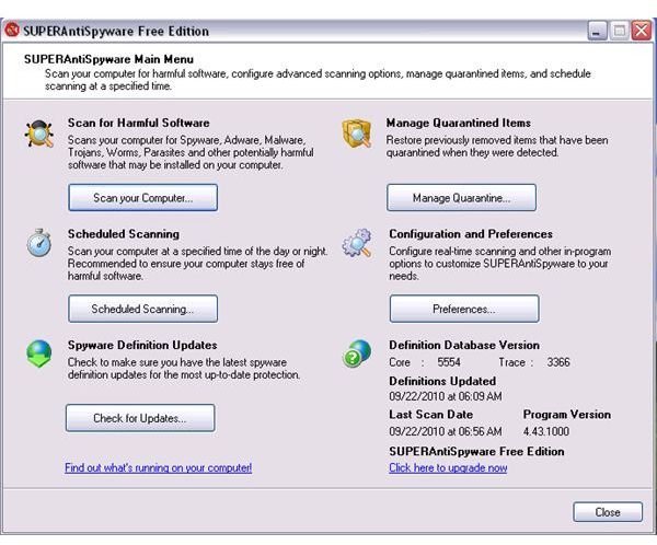 Anti-Virus Troubleshooting - SUPERAntiSpyware Scan Hangs on AVG File