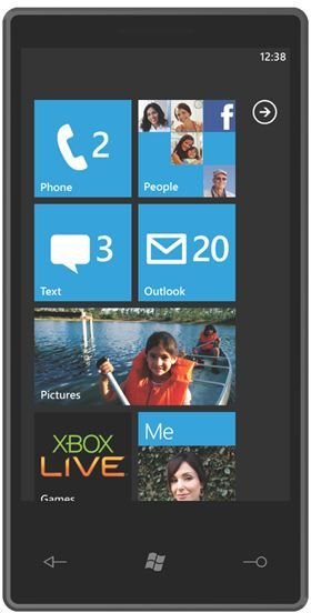 Windows Phone 7 Home Screen