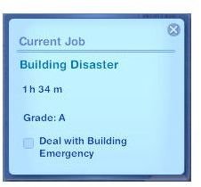 Your sim will be graded on how long it takes to resolve the emergency.