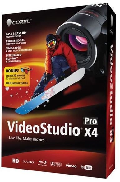 VideoStudio Pro X4 Box Shot