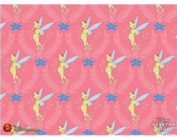 Pink Tinkerbell Background