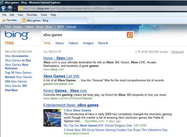 Advanced Search Engine: Bing.com