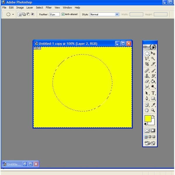 SMILEY CIRCLE MARQUEE