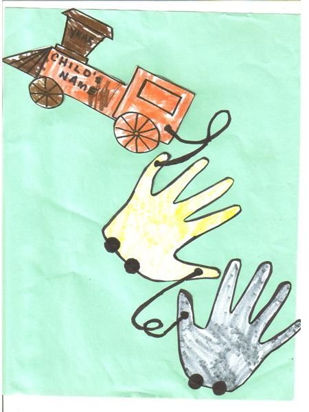 Child Hand Train