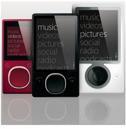 Various Zune Models