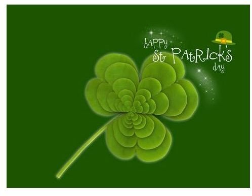 Four Fun St. Patrick's Day Scrapbook Backgrounds