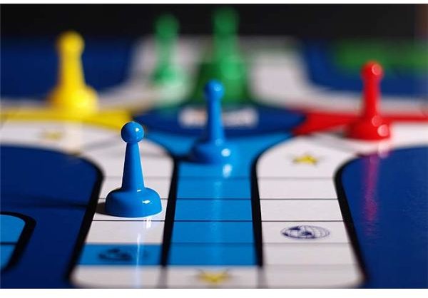 Parcheesi board game