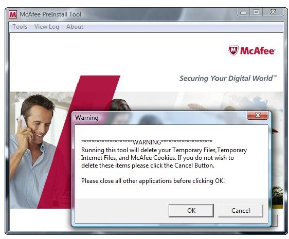 After Removing McAfee Antivirus Plus, delete remnants and temporary files