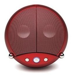 red ipod dock 