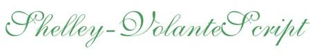 Free Shelley-Volante Font