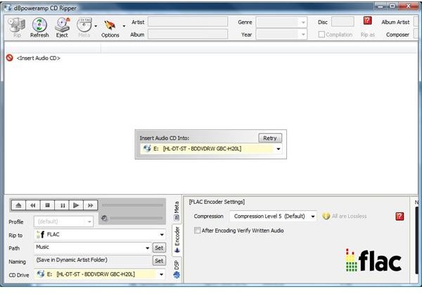 dbpoweramp CD ripper