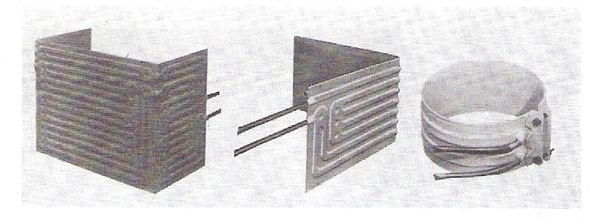 Evaporators used in refrigerators and freezers
