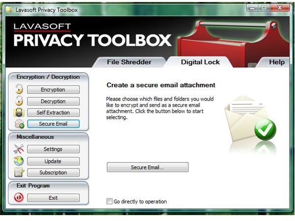 Creating Secure Email Using Digital Lock