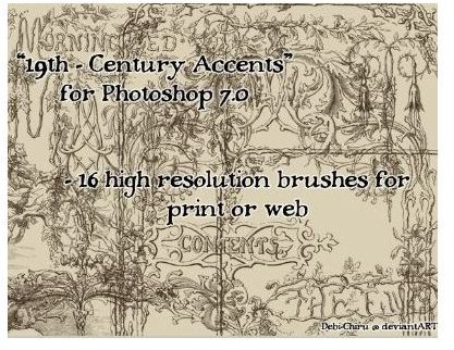 19th Century Accents by Debi Chiru